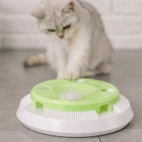 HKM-227475 Electric funny cat tray toy