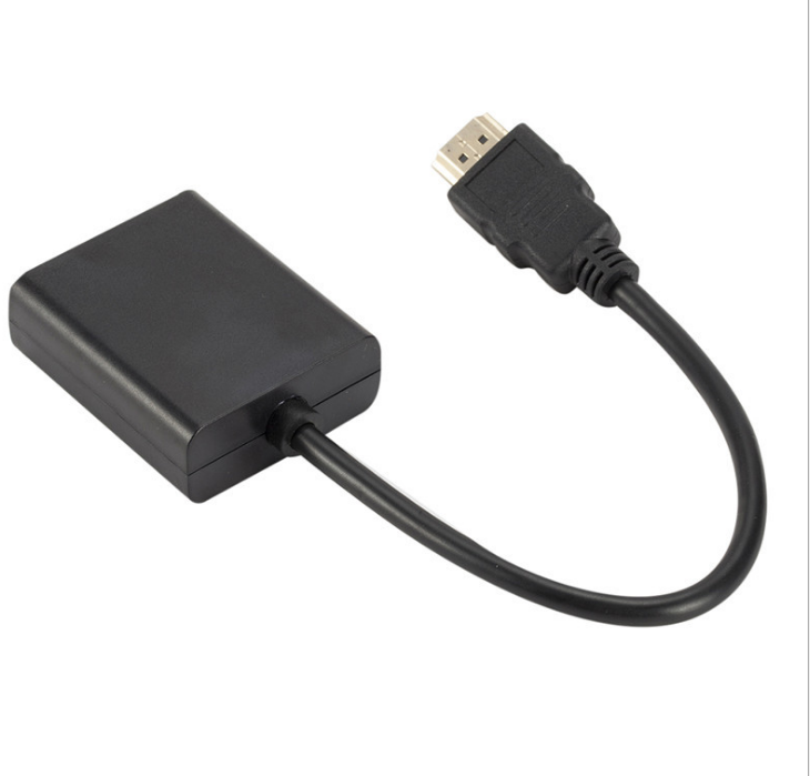 HKM-227539 HDMI to VGA High Definition Adapter with Audio Support for Clear Display