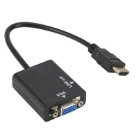 HKM-227539 HDMI to VGA High Definition Adapter with Audio Support for Clear Display