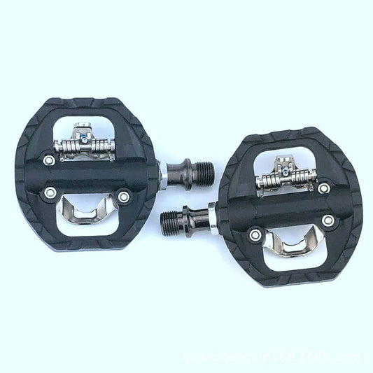 HKM-227539 Mountain Bike Dual-Lock Foot with Lock Plate for Enhanced Security