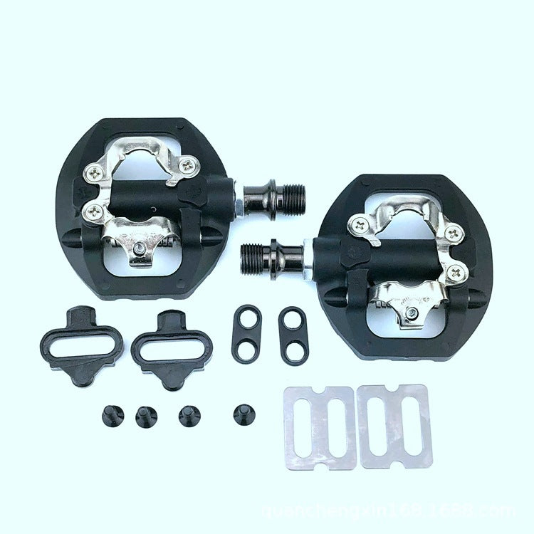 HKM-227539 Mountain Bike Dual-Lock Foot with Lock Plate for Enhanced Security