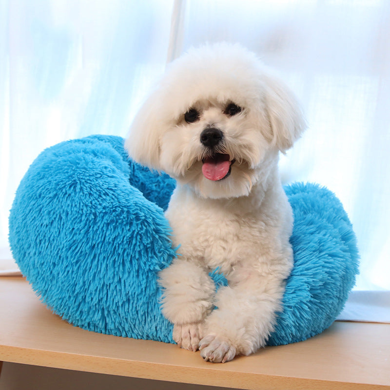 HKM-2277565 Plush Deep Sleep Kennel for Pets - Multiple Sizes Available