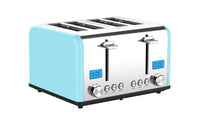 HKM-227923 Digital Touch Screen 4-Slice Electric Bread Toaster with Modern Design for Home Use