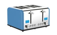 HKM-227923 Digital Touch Screen 4-Slice Electric Bread Toaster with Modern Design for Home Use