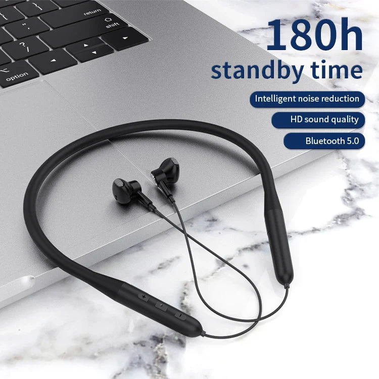 HKM-227923 Wireless Sports Neckband Earphones with Bluetooth Connectivity