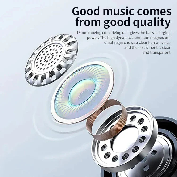 HKM-227923 Wireless Sports Neckband Earphones with Bluetooth Connectivity