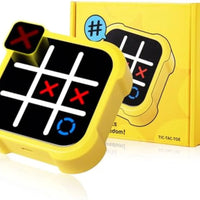 HKM-227987 Handheld Electric Tic Tac Toe Game for Indoor Fun - Portable Chess Board for Ages 5 and Up
