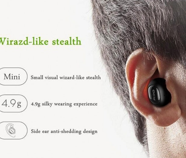 HKM-228051 Mini Wireless Bluetooth Headset with Ergonomic Comfort and Clear Sound Quality