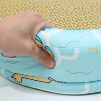HKM-2281149 Rattan Cat Sofa Pet Bed with Sponge Cushion - Water Park & Camouflage Color Options