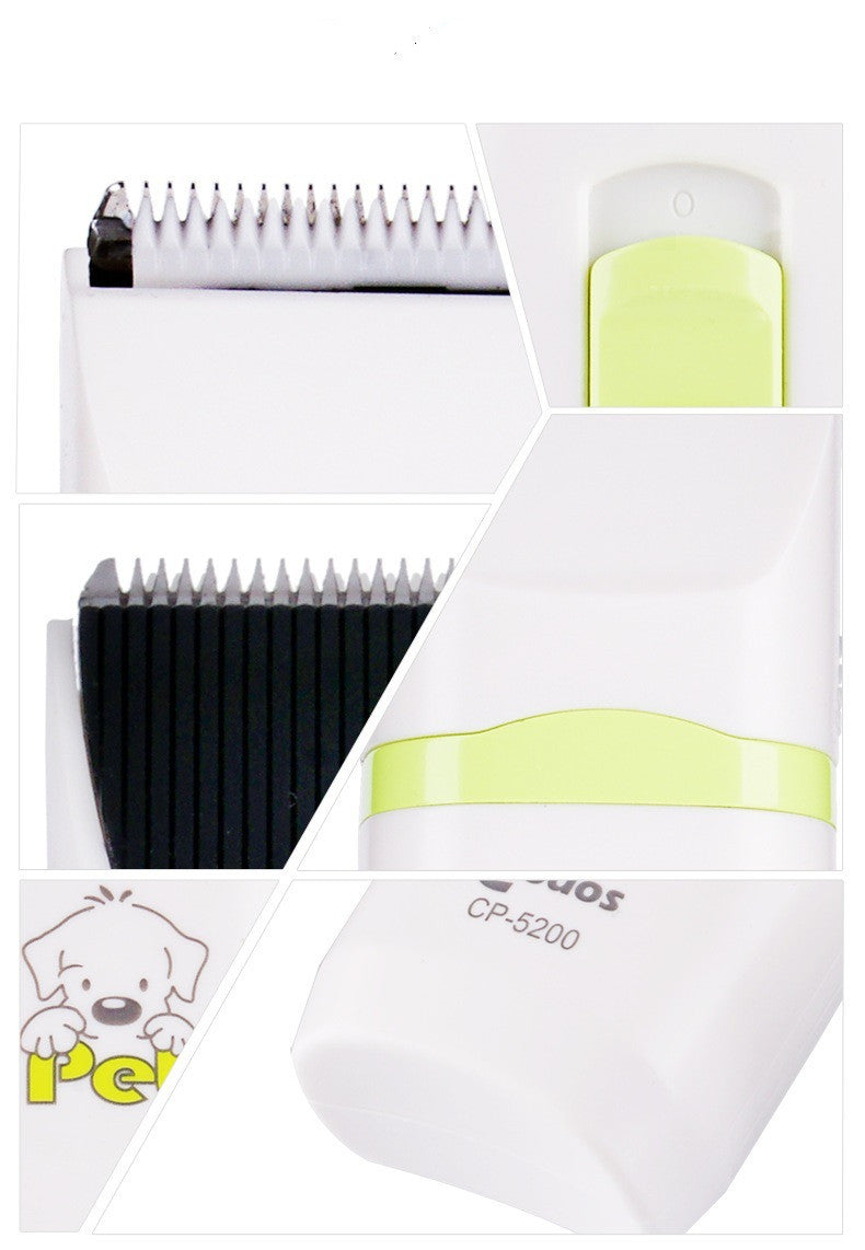 HKM-2281277 Electric Pet Grooming Set - Hair Trimmer & Nail Polisher for Small & Medium Dogs and Cats