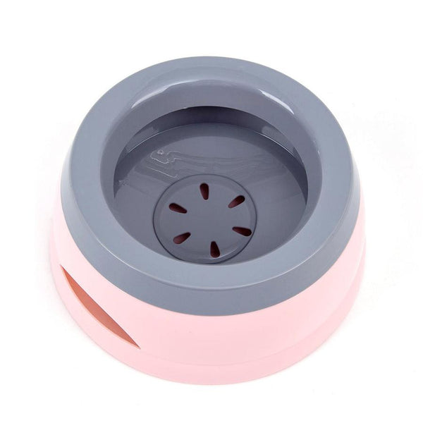 HKM-228179 Anti-Spill Pet Bowl for Car and Home, 15.3 x 18.9 x 8cm, Available in Pink, Army Green, Blue, Gray