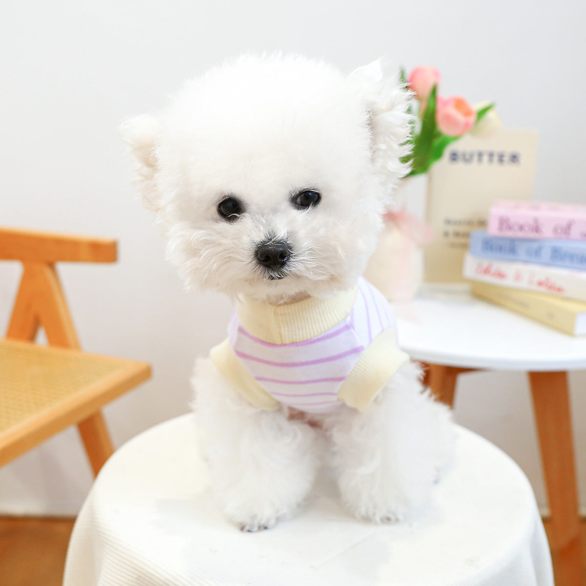 HKM-2281917 Casual Polyester Traction Vest for Dogs - Comfortable Pet Clothing