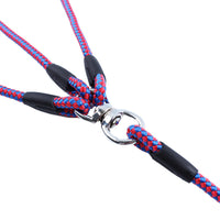 HKM-2283069 Three-Way Adjustable Pet Leash with 8mm Diameter Polyester Traction Belt