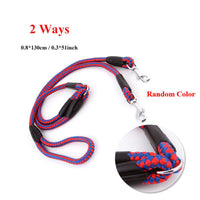 HKM-2283069 Three-Way Adjustable Pet Leash with 8mm Diameter Polyester Traction Belt