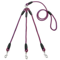 HKM-2283069 Three-Way Adjustable Pet Leash with 8mm Diameter Polyester Traction Belt