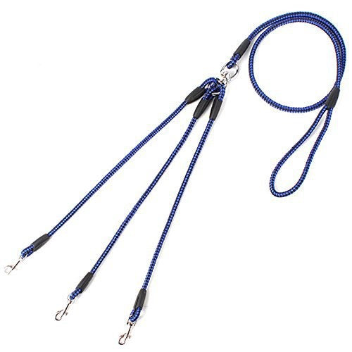 HKM-2283069 Three-Way Adjustable Pet Leash with 8mm Diameter Polyester Traction Belt
