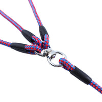 HKM-2283069 Three-Way Adjustable Pet Leash with 8mm Diameter Polyester Traction Belt