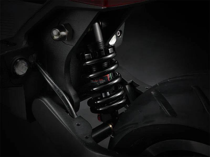HKM-228371 250W Folding Electric Scooter with 96 km Range, Full Suspension, Bluetooth, and App Control