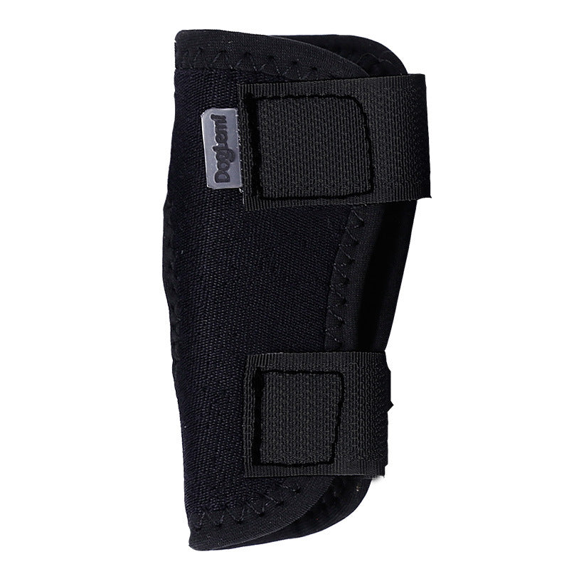 HKM-2285501 Anti-Lick Joint Fixation Recovery Strap for Dogs - Durable Diving Material in Black