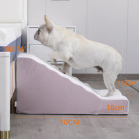HKM-2286525 Pet Ladder for Small Dogs and Cats - Various Heights and Colors Available