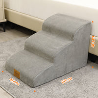 HKM-2286525 Pet Ladder for Small Dogs and Cats - Various Heights and Colors Available