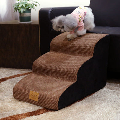 HKM-2286525 Pet Ladder for Small Dogs and Cats - Various Heights and Colors Available