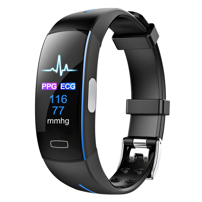 HKM-228691 Color Screen ECG PPG Heart Rate and Blood Pressure Monitor, Waterproof Smart Bracelet
