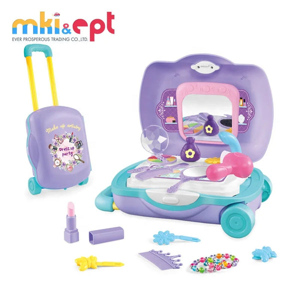 HKM-228691 Pretend Makeup Set for Girls Ages 2-7 with Safe CE Certification