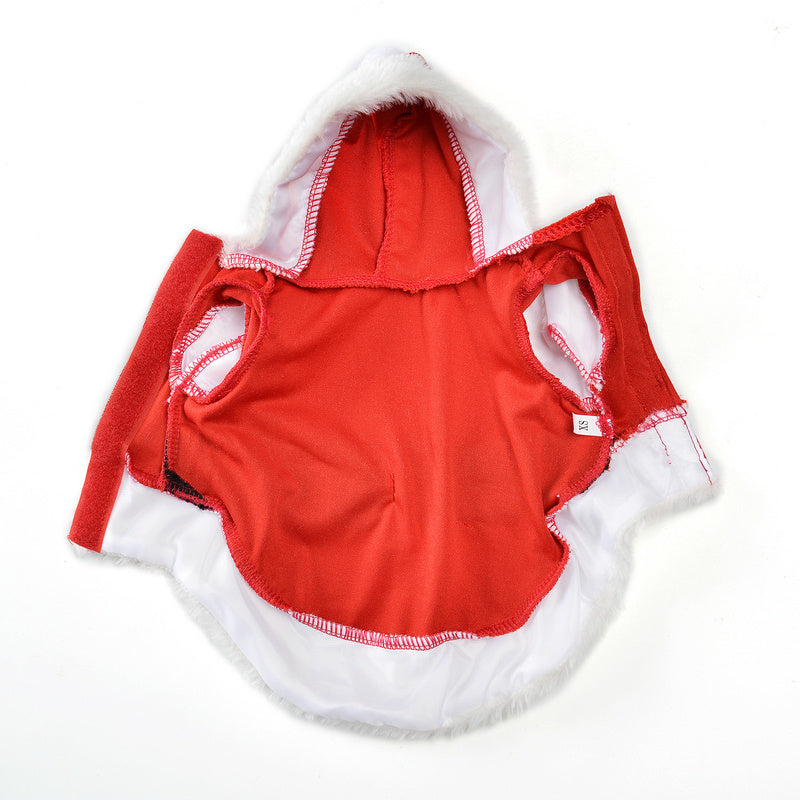 HKM-2287421 Festive Dog Christmas Costume in Various Sizes: XS to XL