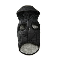 HKM-2287805 Brown Cotton-Padded Coat for Dogs - Casual Pet Clothing