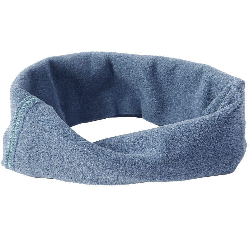 HKM-2288061 Warm Decompression Pet Ear Cover Hat ¨C Soft Material, Seasonal Comfort in Purple and Blue