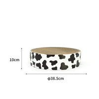 HKM-2289213 Large Round Corrugated Cat Scratcher with Waterproof Membrane and Eco-Friendly Design