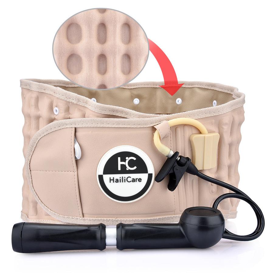 HKM-229075 Elderly Waist Support Belt for Inflatable Decompression and Spine Health, Adjustable Fit for Lumbar Protection