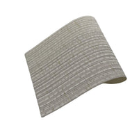 HKM-229203 Modern Gold Textured PVC Vinyl Wallpaper for Bedroom, Fire Resistant Linen Wall Covering