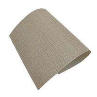 HKM-229203 Modern Gold Textured PVC Vinyl Wallpaper for Bedroom, Fire Resistant Linen Wall Covering