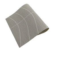 HKM-229203 Modern Gold Textured PVC Vinyl Wallpaper for Bedroom, Fire Resistant Linen Wall Covering