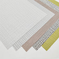 HKM-229203 Modern Gold Textured PVC Vinyl Wallpaper for Bedroom, Fire Resistant Linen Wall Covering
