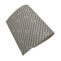 HKM-229203 Modern Gold Textured PVC Vinyl Wallpaper for Bedroom, Fire Resistant Linen Wall Covering