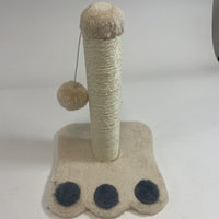 HKM-2292285 Beige Cat Paw Print Decorative Accent