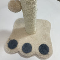 HKM-2292285 Beige Cat Paw Print Decorative Accent