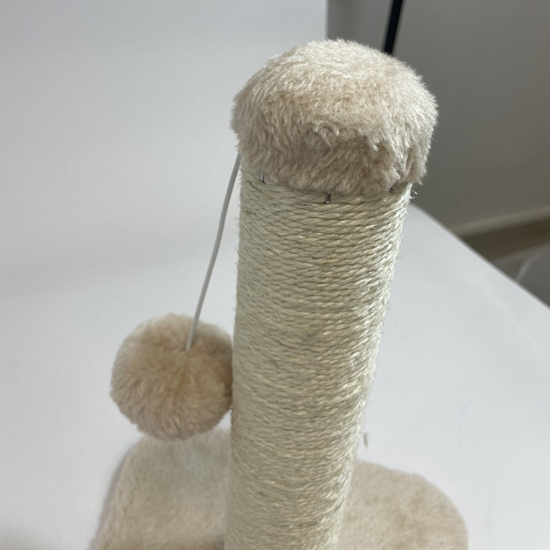 HKM-2292285 Beige Cat Paw Print Decorative Accent