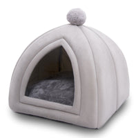 HKM-2293053 Closed Folding Cat Litter House with Multiple Size Options in Soft Cloth Material