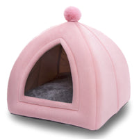HKM-2293053 Closed Folding Cat Litter House with Multiple Size Options in Soft Cloth Material