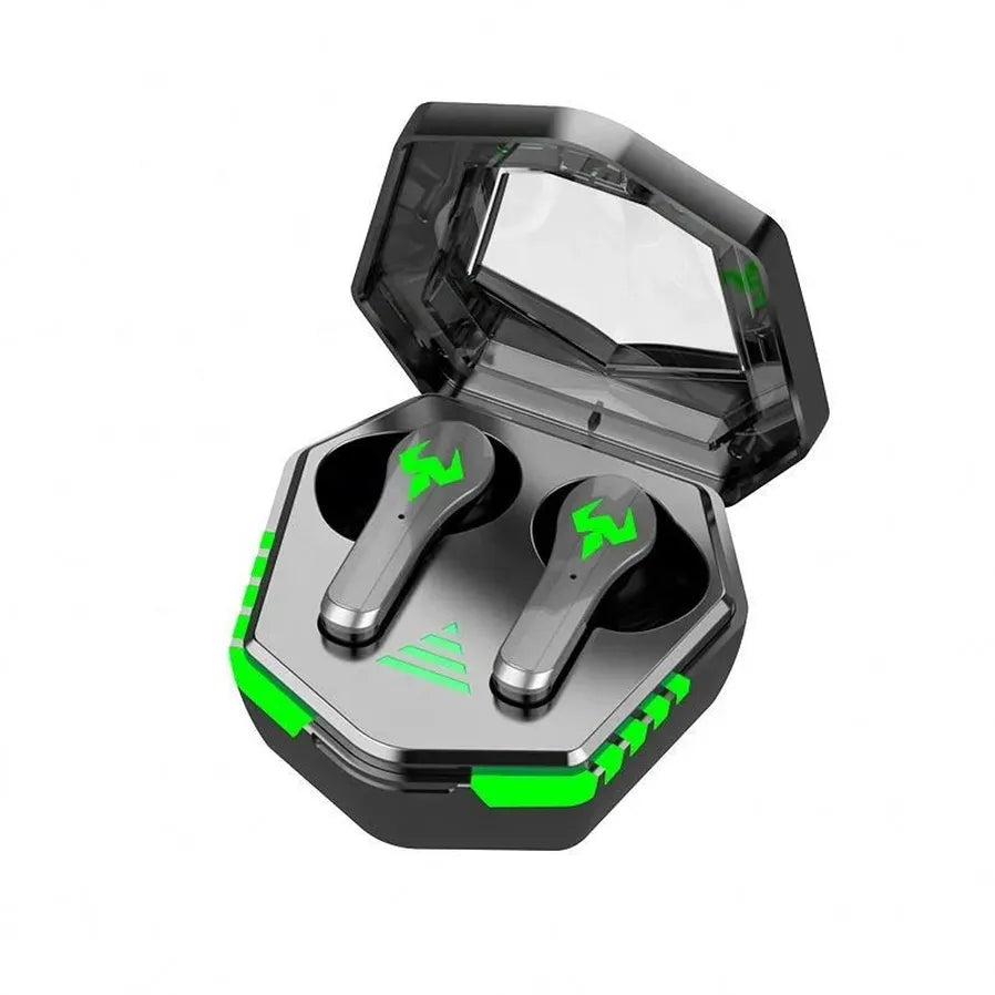 HKM-229331 Low Latency TWS Gaming Earbuds with Microphone and Bass Audio Sound Positioning