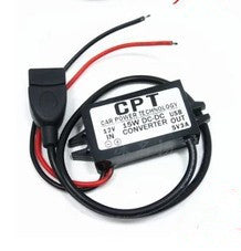 HKM-229395 DC Voltage Converter 12V to 9V 2A with Overload Protection and Waterproof Design