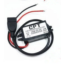 HKM-229395 DC Voltage Converter 12V to 9V 2A with Overload Protection and Waterproof Design