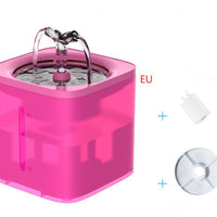 HKM-2294845 Automatic Cat and Dog Drinking Fountain - 2L Water Capacity - USB Powered - Multiple Color Options Available