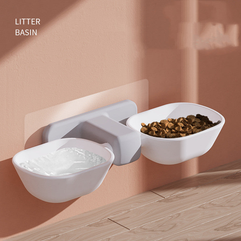 HKM-2294973 Adjustable Height Automatic Pet Feeder with Double Bowls for Easy Feeding