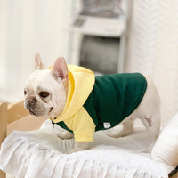 HKM-2295357 Autumn and Winter Velvet Hoodies for Small and Medium Dogs - Multiple Colors Available