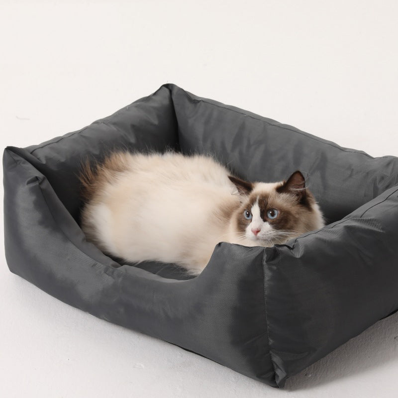 HKM-2296253 Waterproof Oxford Cloth Dog Bed and Cat Litter - Four Seasons Pet Sofa, Available in Multiple Sizes